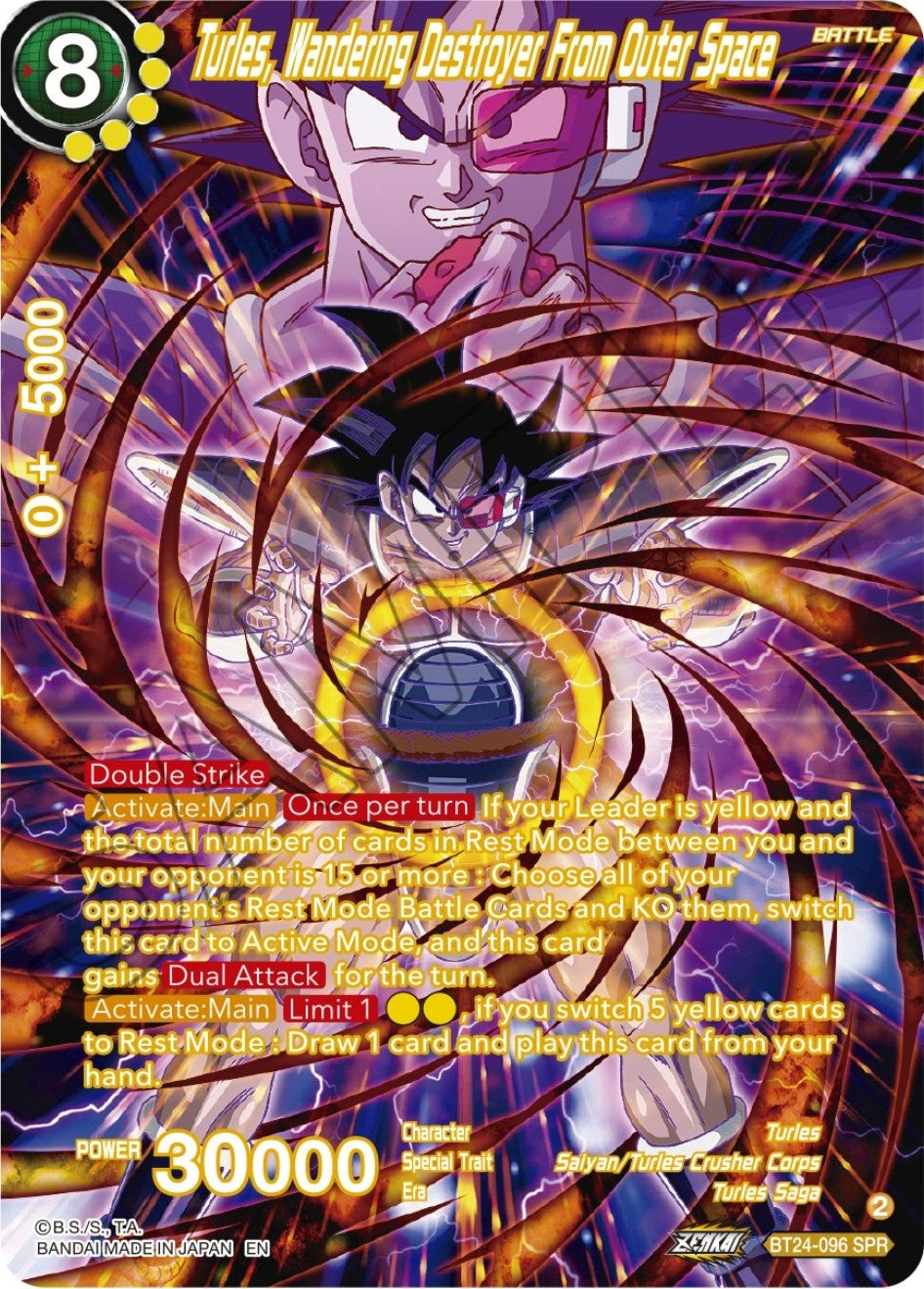 Image for Turles, Wandering Destroyer From Outer Space (SPR) - Dragon Ball Super: Masters