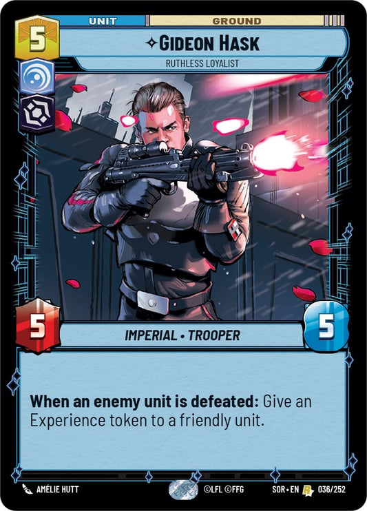 Image for Gideon Hask - Ruthless Loyalist - Star Wars: Unlimited