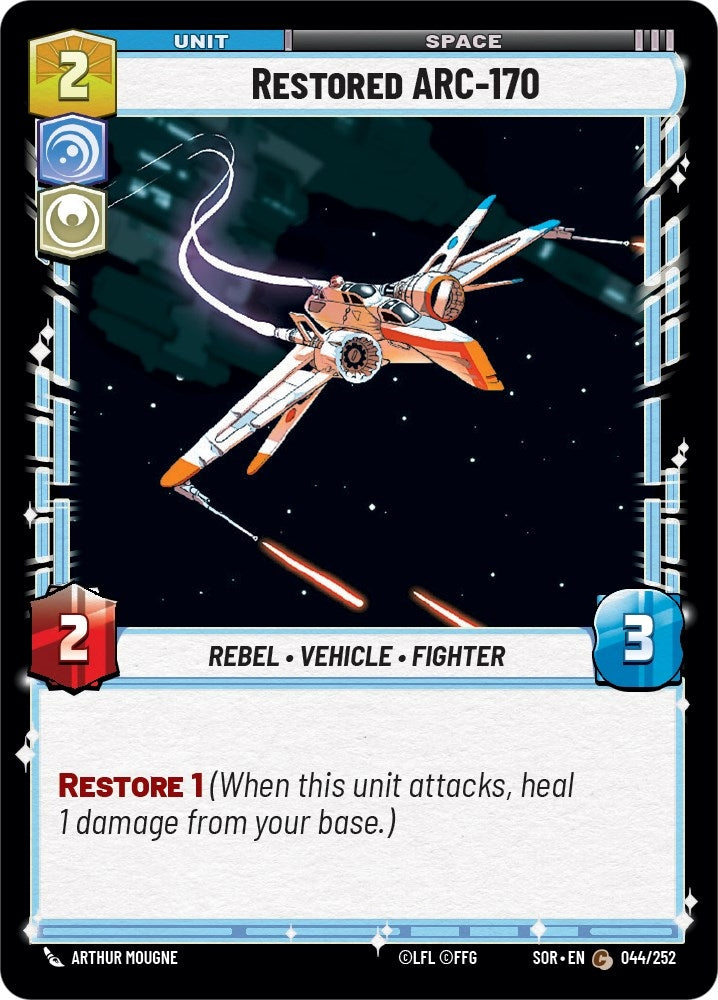 Image for Restored ARC-170 - Star Wars: Unlimited