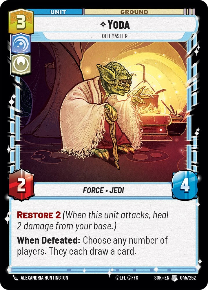 Image for Yoda - Old Master - Star Wars: Unlimited