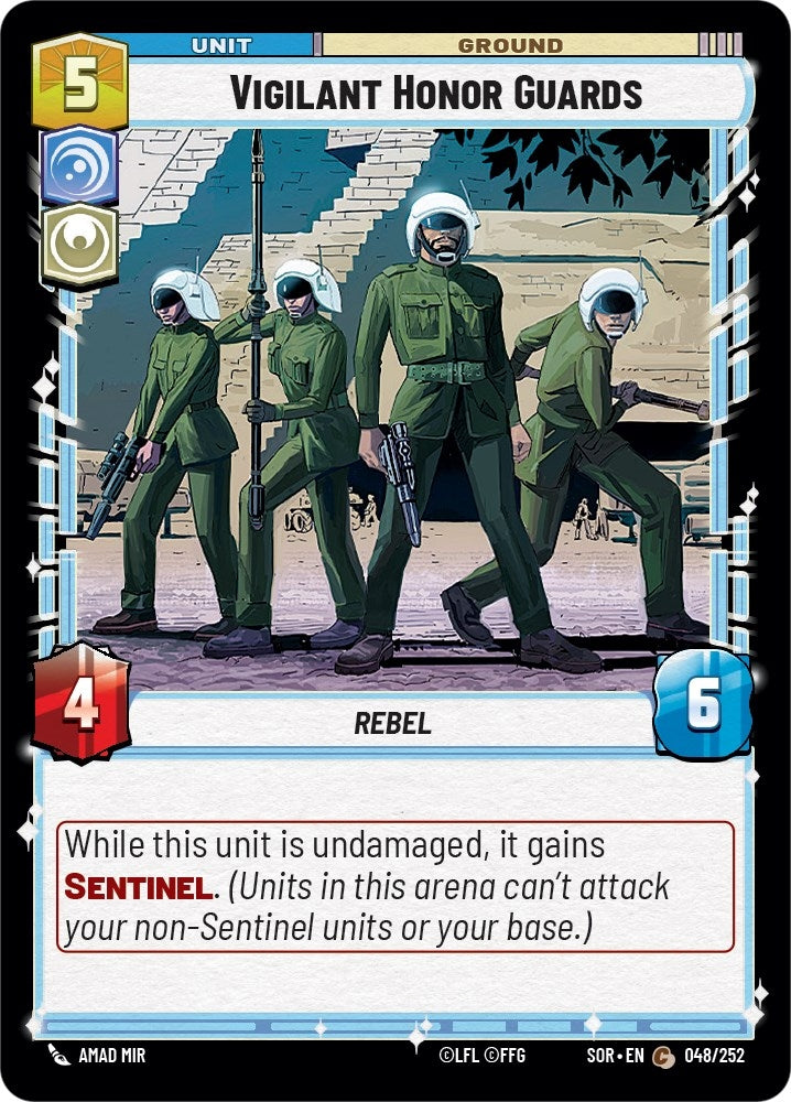 Image for Vigilant Honor Guards - Star Wars: Unlimited