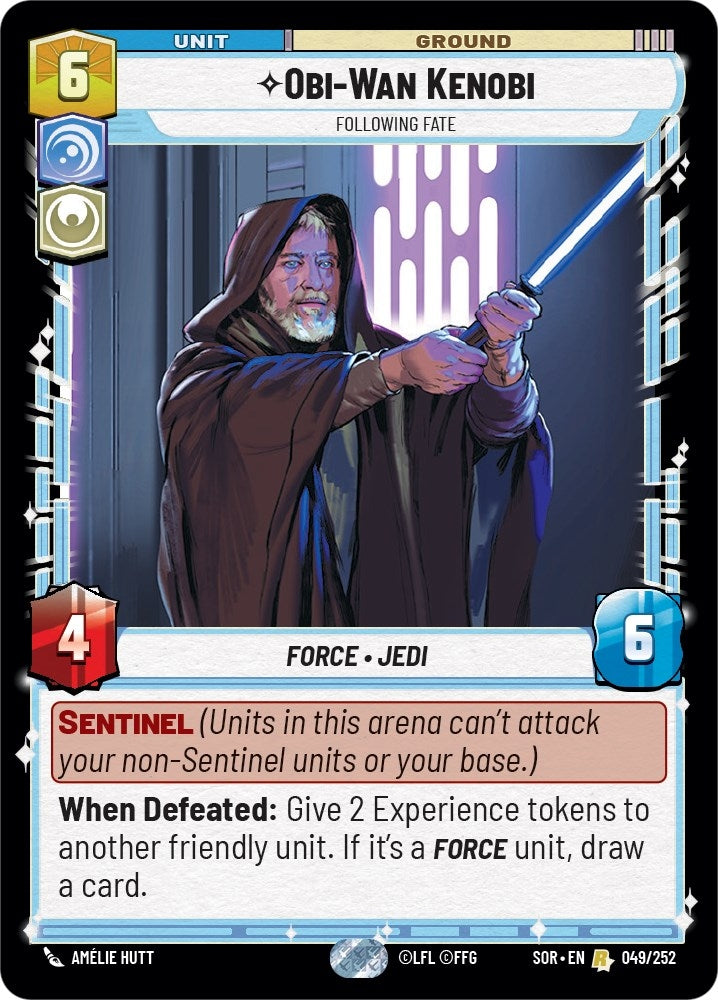 Image for Obi-Wan Kenobi - Following Fate - Star Wars: Unlimited