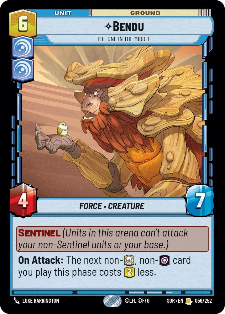 Image for Bendu - The One in the Middle - Star Wars: Unlimited