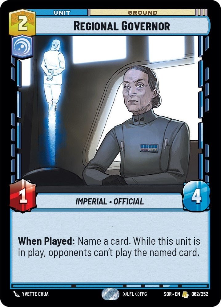 Image for Regional Governor - Star Wars: Unlimited