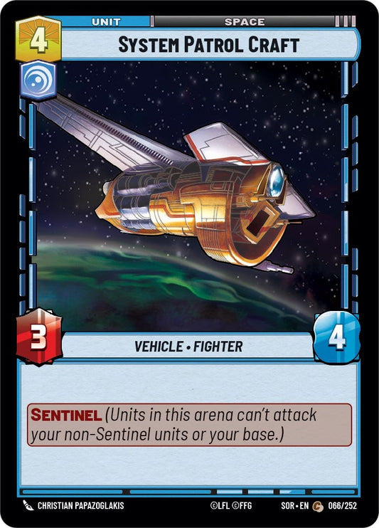 Image for System Patrol Craft - Star Wars: Unlimited