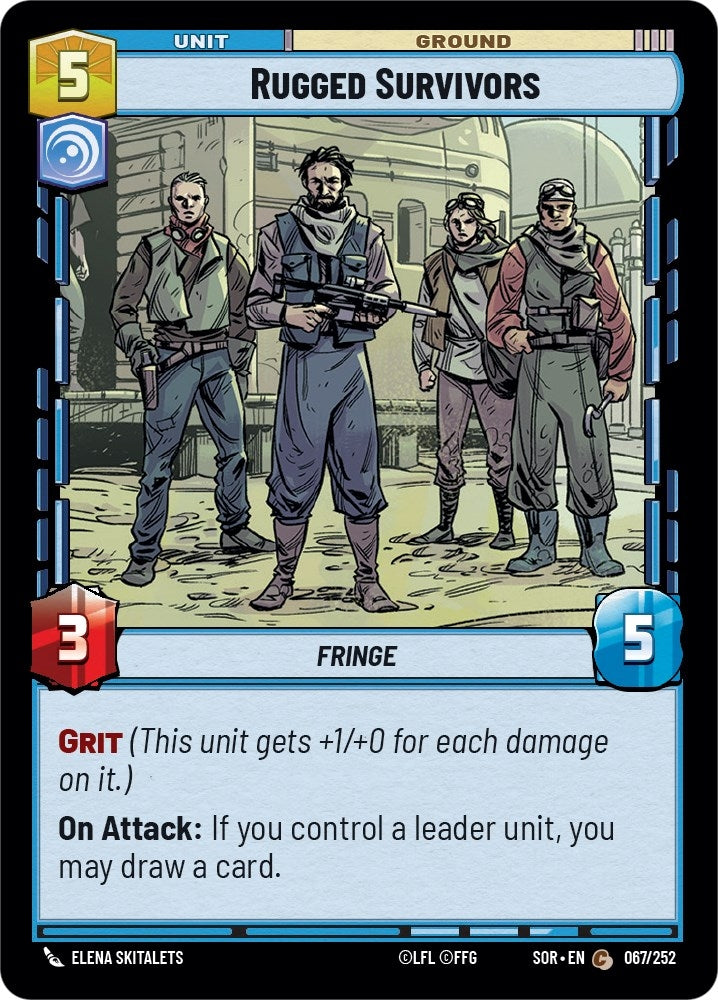 Image for Rugged Survivors - Star Wars: Unlimited