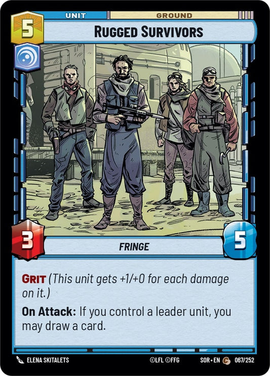 Image for Rugged Survivors - Star Wars: Unlimited