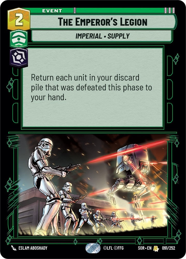 Image for The Emperor's Legion - Star Wars: Unlimited