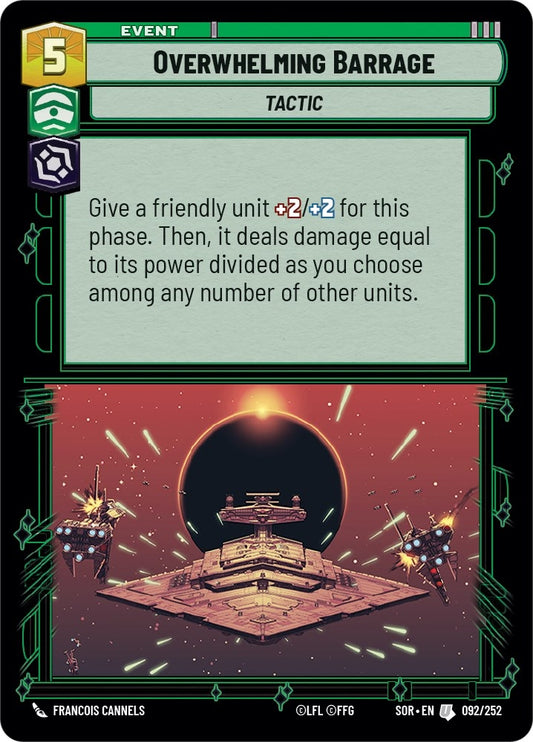 Image for Overwhelming Barrage - Star Wars: Unlimited