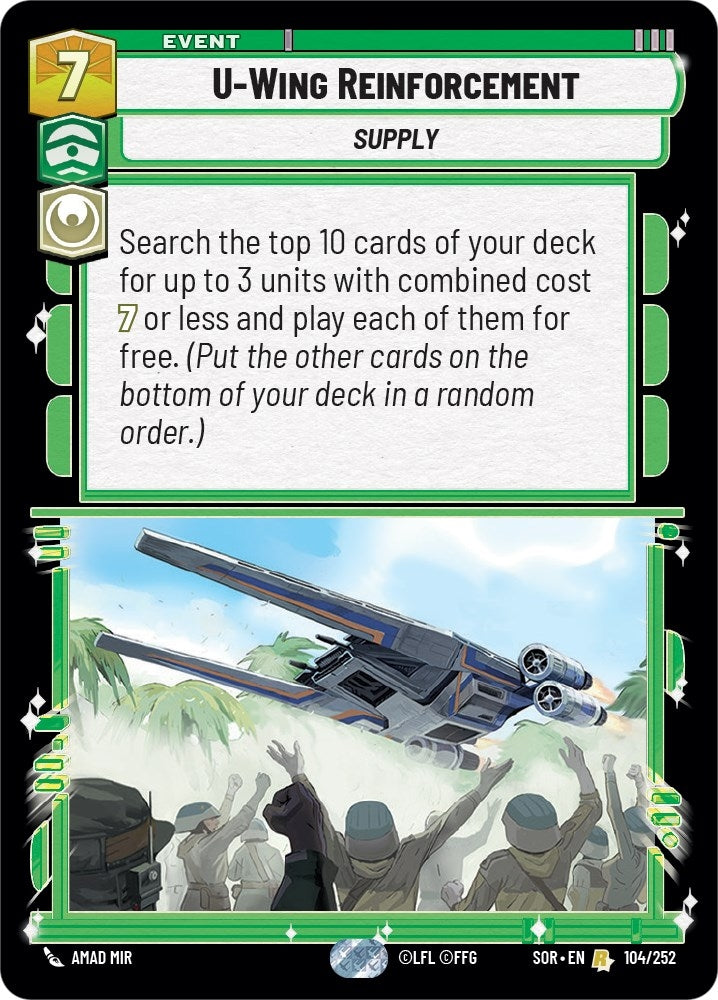 Image for U-Wing Reinforcement - Star Wars: Unlimited