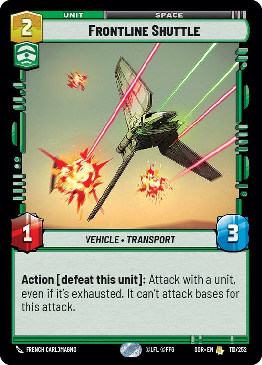 Image for Frontline Shuttle - Star Wars: Unlimited