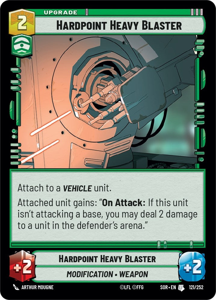Image for Hardpoint Heavy Blaster - Star Wars: Unlimited