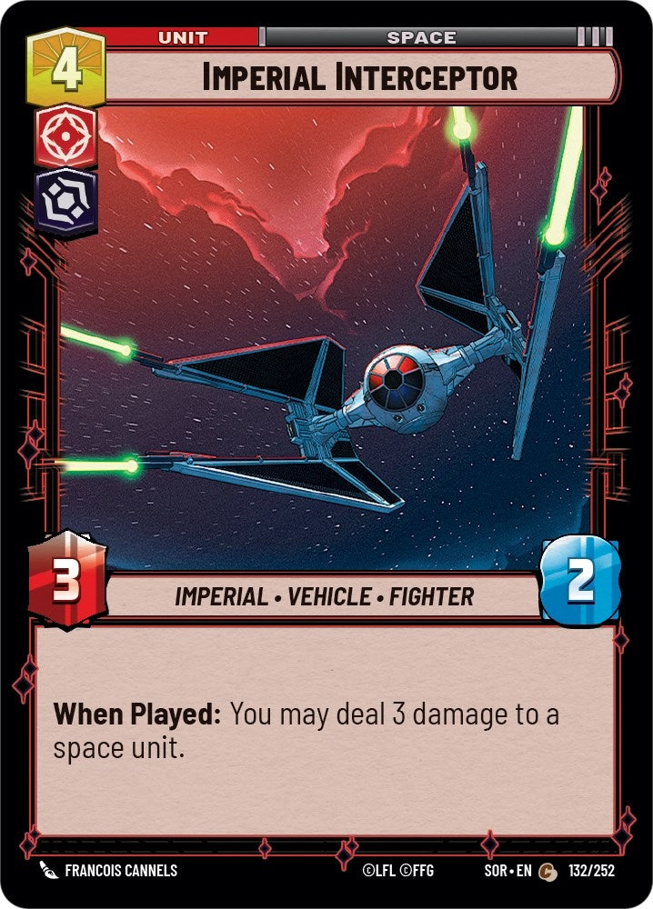 Image for Imperial Interceptor - Star Wars: Unlimited