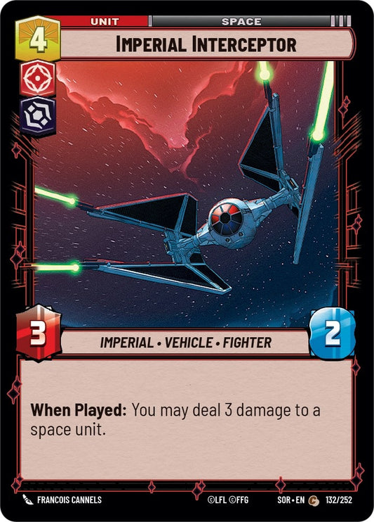 Image for Imperial Interceptor - Star Wars: Unlimited