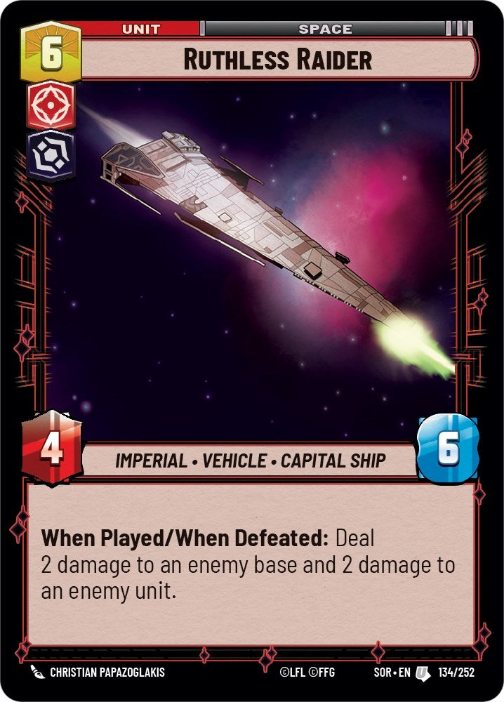 Image for Ruthless Raider - Star Wars: Unlimited
