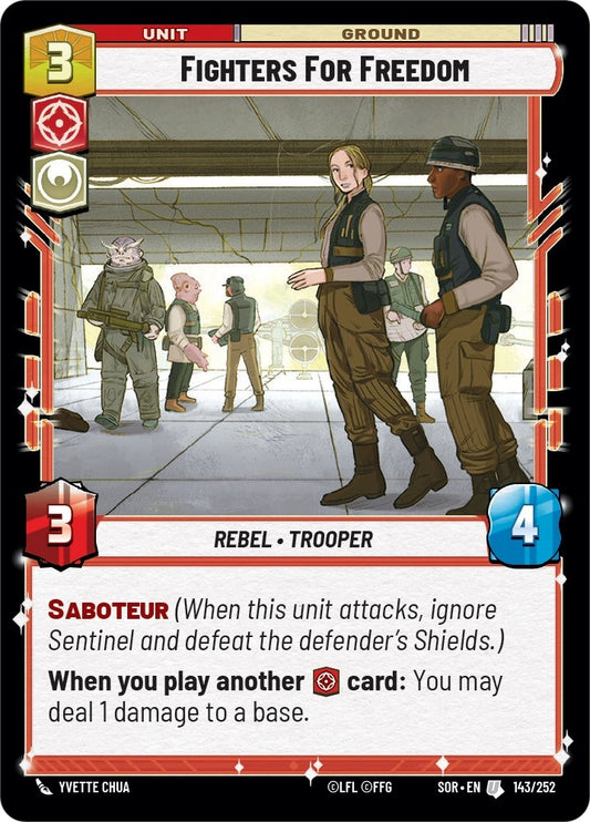 Image for Fighters For Freedom - Star Wars: Unlimited