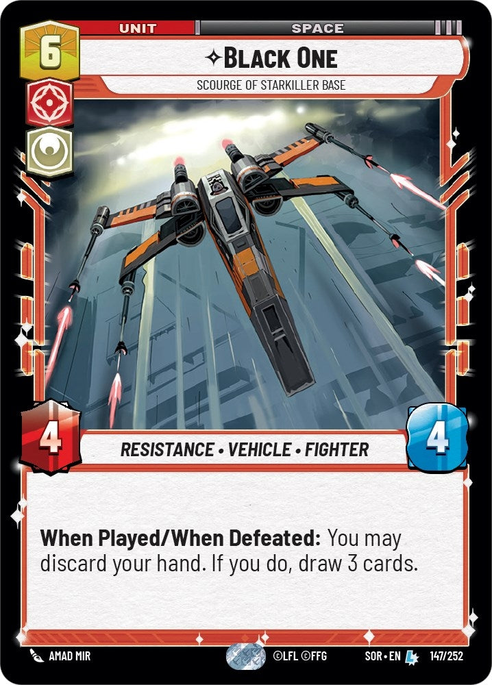 Image for Black One - Scourge of Starkiller Base - Star Wars: Unlimited