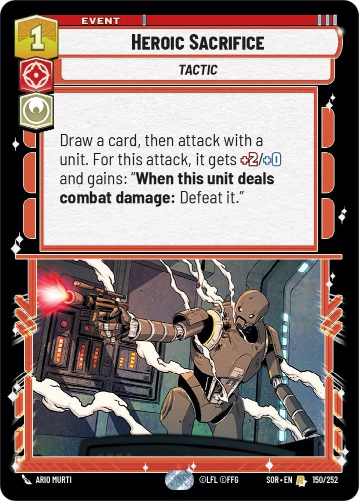 Image for Heroic Sacrifice - Star Wars: Unlimited