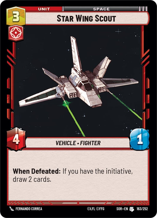Image for Star Wing Scout - Star Wars: Unlimited