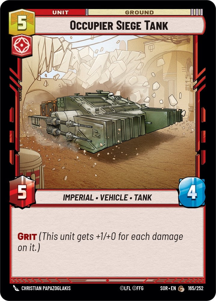 Image for Occupier Siege Tank - Star Wars: Unlimited