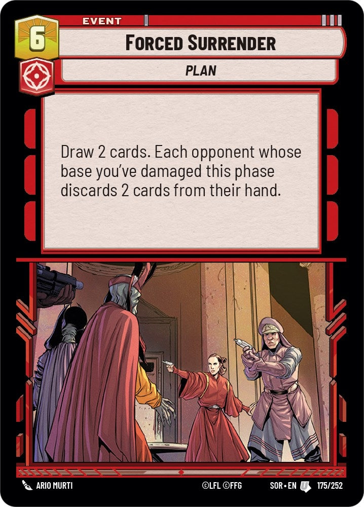 Image for Forced Surrender - Star Wars: Unlimited