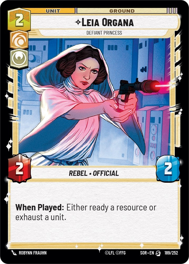 Image for Leia Organa - Defiant Princess - Star Wars: Unlimited