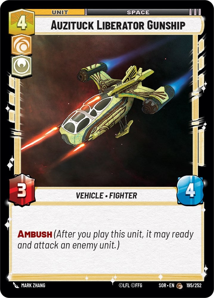 Image for Auzituck Liberator Gunship - Star Wars: Unlimited
