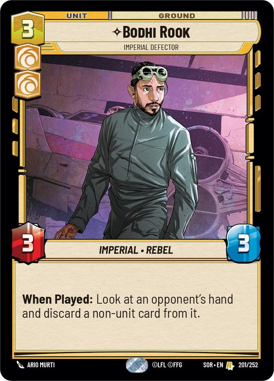 Image for Bodhi Rook - Imperial Defector - Star Wars: Unlimited