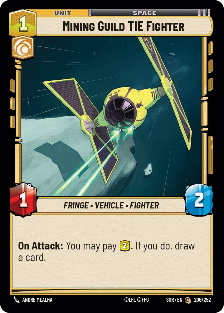 Image for Mining Guild TIE Fighter - Star Wars: Unlimited