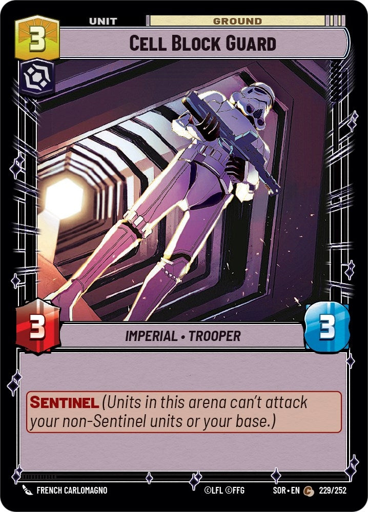 Image for Cell Block Guard - Star Wars: Unlimited