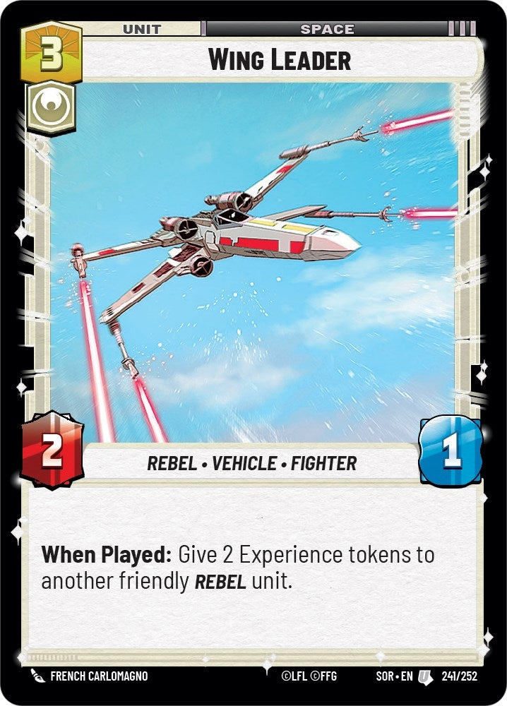 Image for Wing Leader - Star Wars: Unlimited