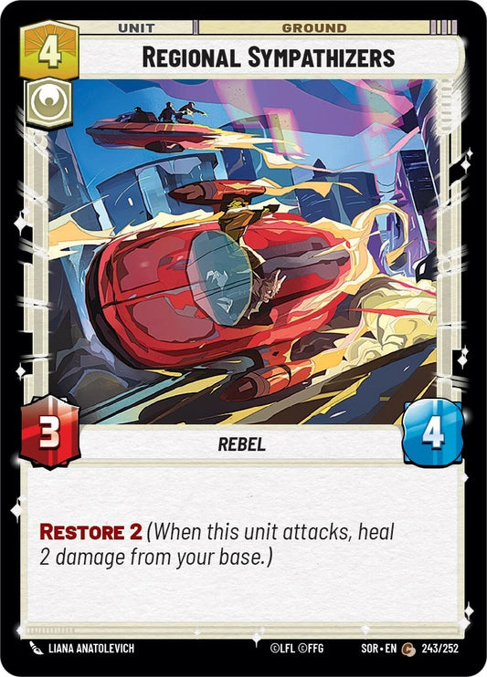 Image for Regional Sympathizers - Star Wars: Unlimited
