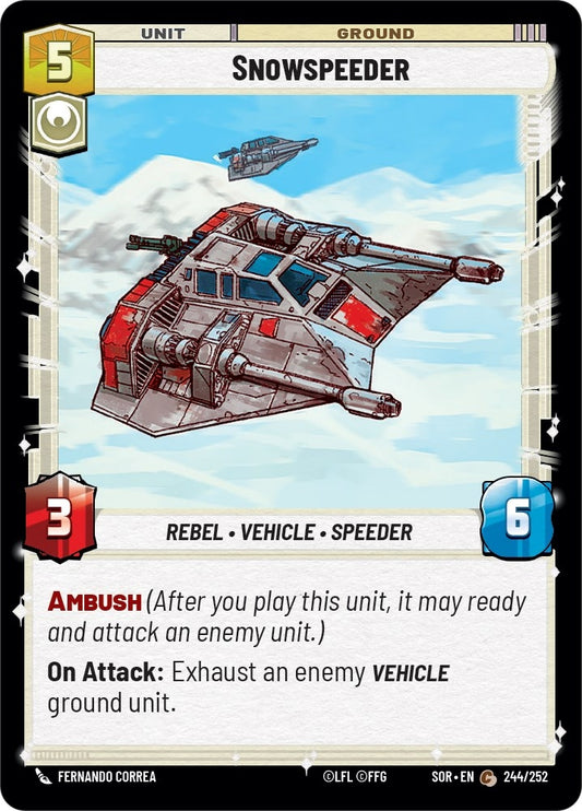 Image for Snowspeeder - Star Wars: Unlimited
