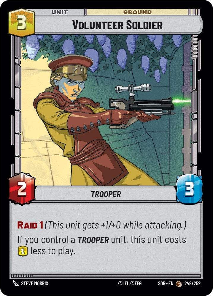 Image for Volunteer Soldier - Star Wars: Unlimited
