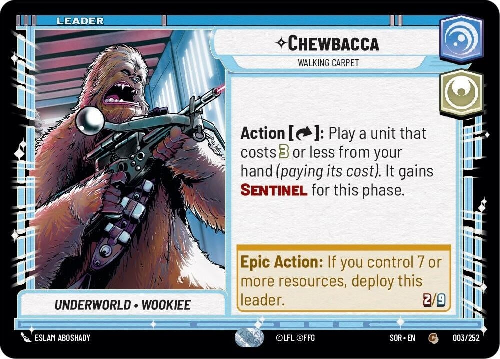 Image for Chewbacca - Walking Carpet - Star Wars: Unlimited