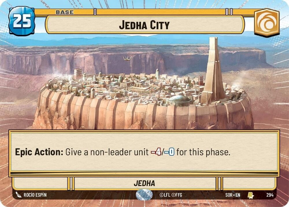 Image for Jedha City (Hyperspace) - Star Wars: Unlimited