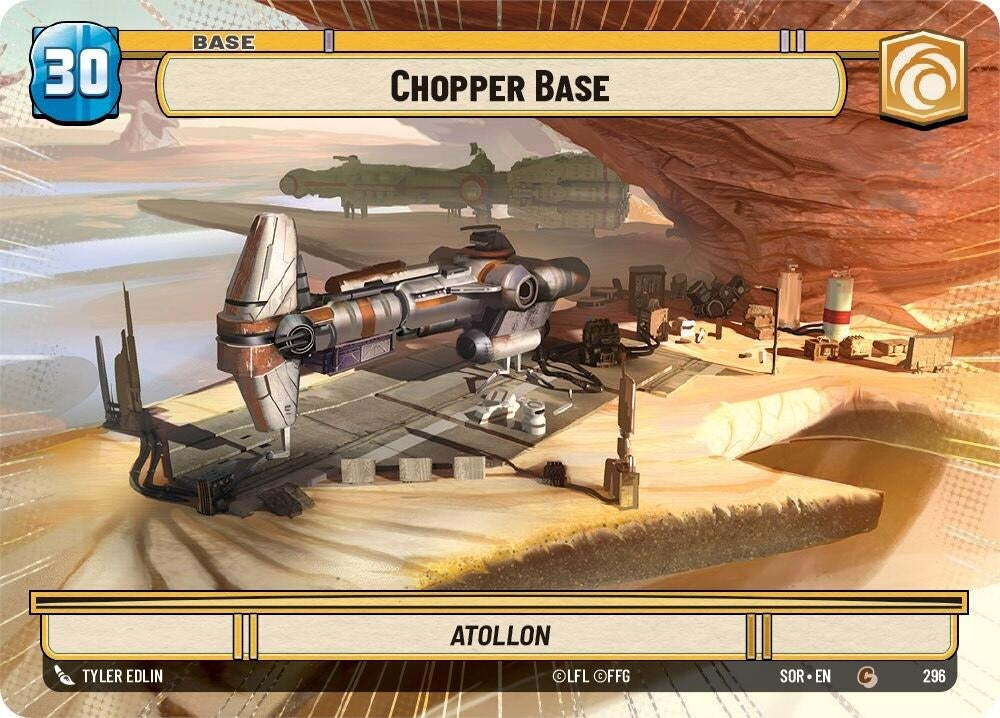 Image for Chopper Base (Hyperspace) - Star Wars: Unlimited