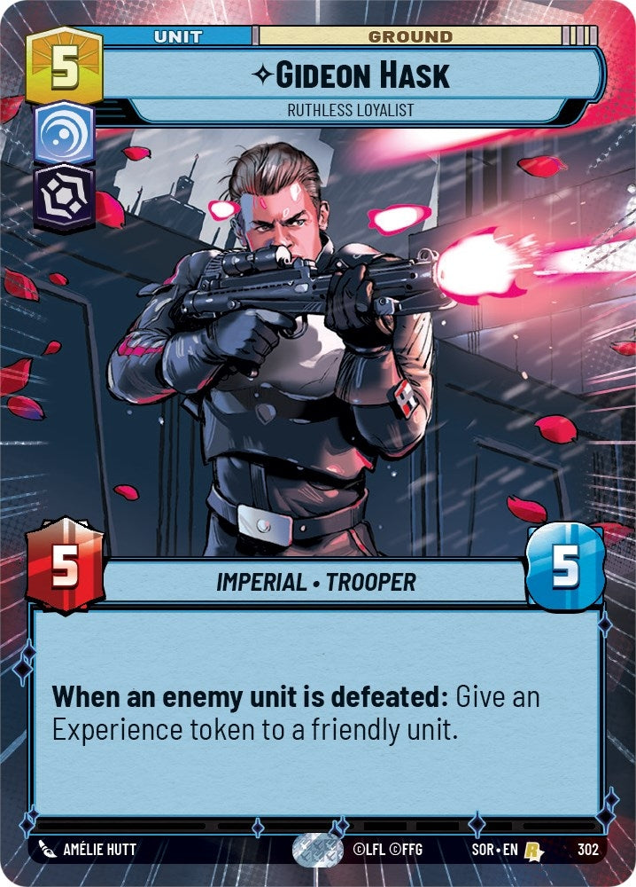 Image for Gideon Hask - Ruthless Loyalist (Hyperspace) - Star Wars: Unlimited
