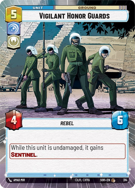 Image for Vigilant Honor Guards (Hyperspace) - Star Wars: Unlimited