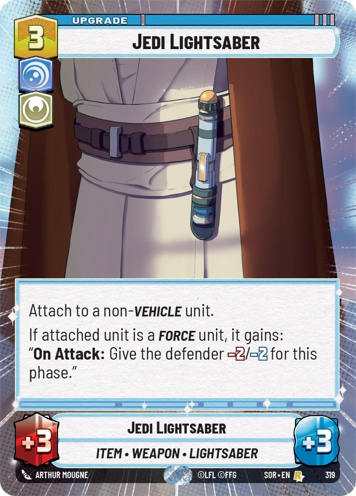 Image for Jedi Lightsaber (Hyperspace) - Star Wars: Unlimited