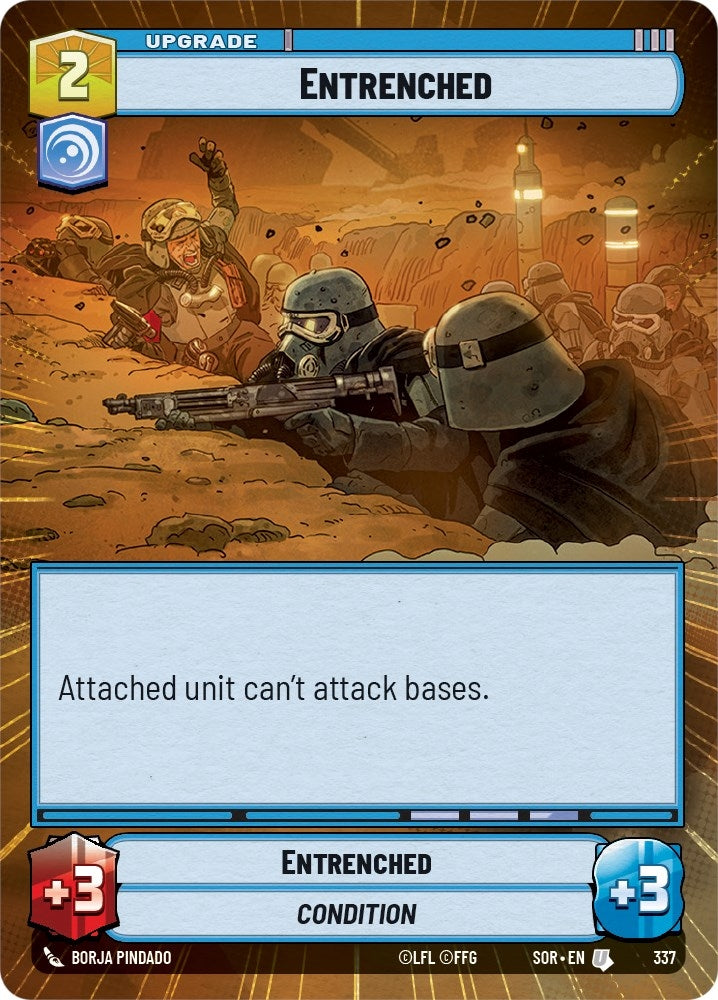 Image for Entrenched (Hyperspace) - Star Wars: Unlimited