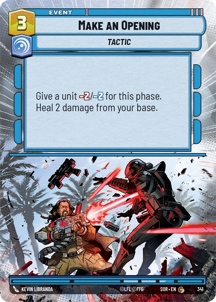 Image for Make An Opening (Hyperspace) - Star Wars: Unlimited