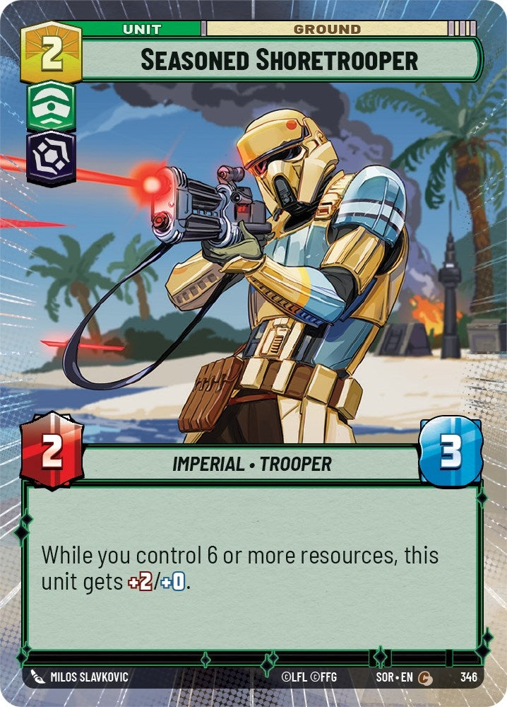 Image for Seasoned Shoretrooper (Hyperspace) - Star Wars: Unlimited