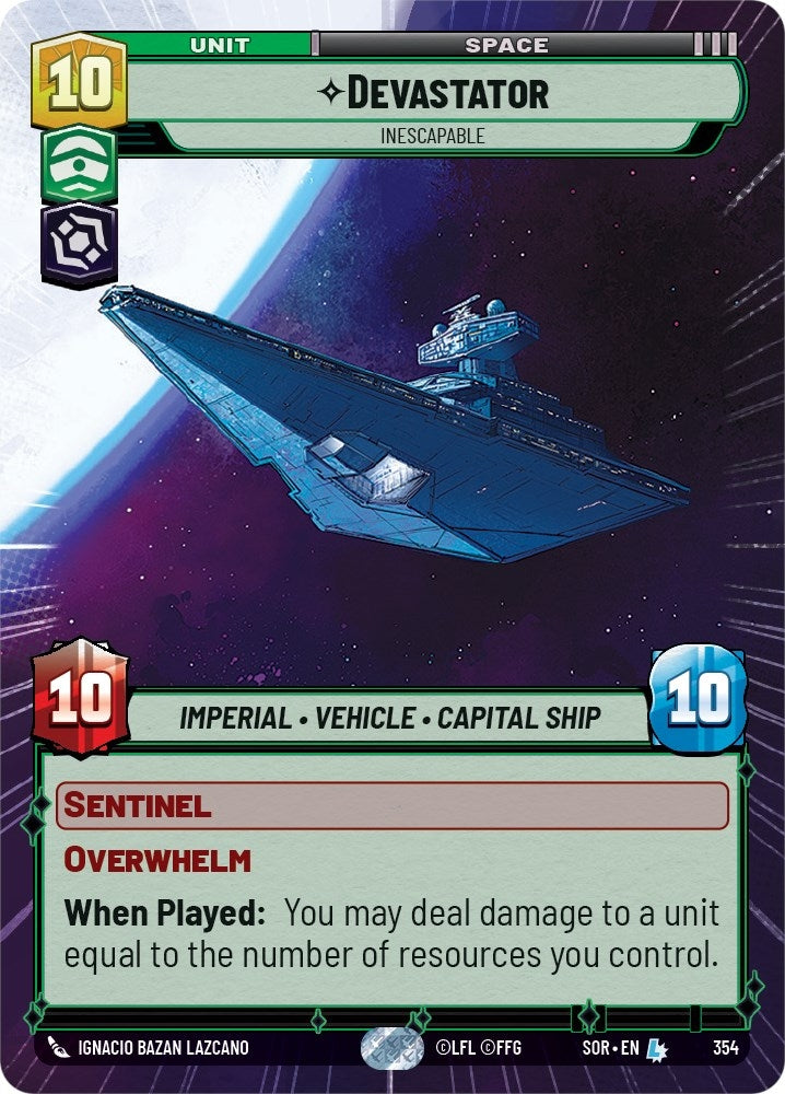 Image for Devastator - Inescapable (Hyperspace) - Star Wars: Unlimited