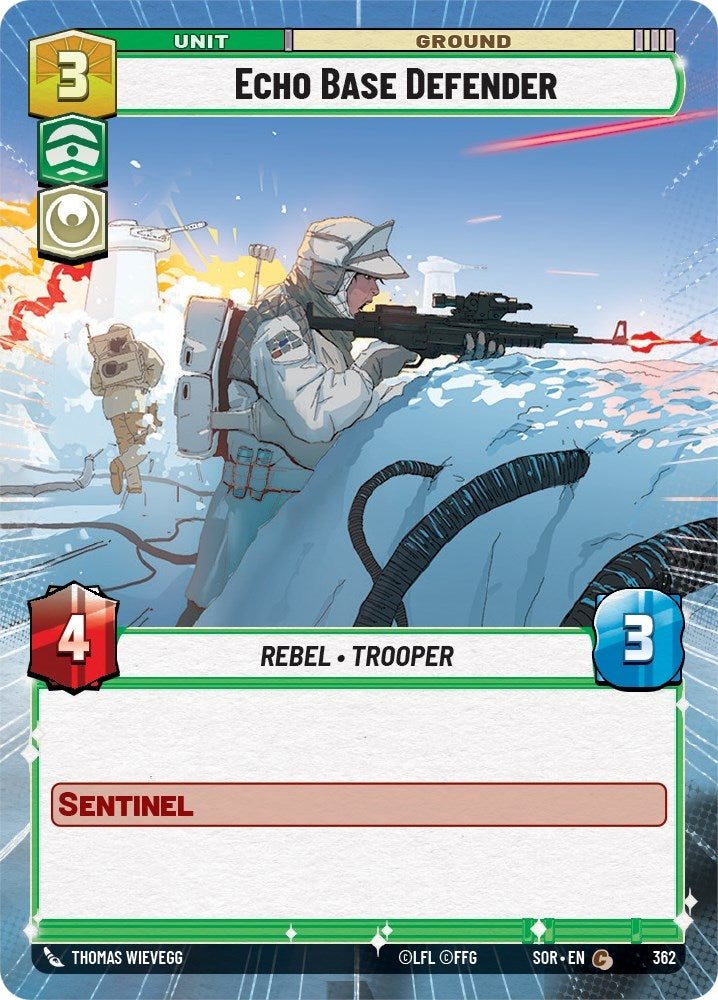 Image for Echo Base Defender (Hyperspace) - Star Wars: Unlimited