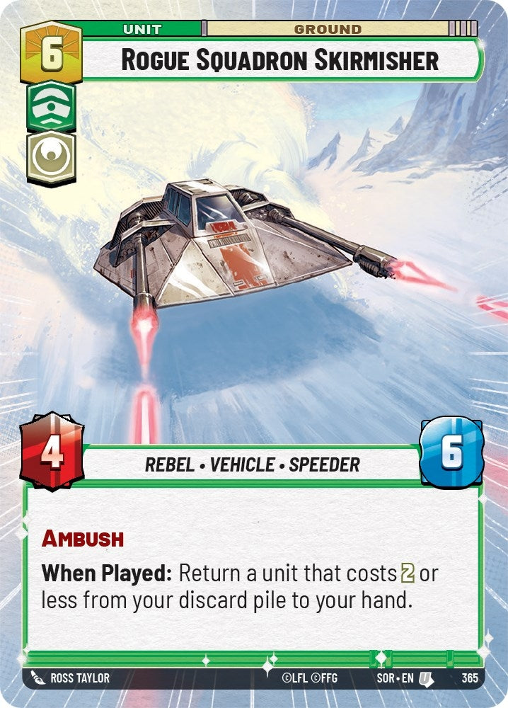 Image for Rogue Squadron Skirmisher (Hyperspace) - Star Wars: Unlimited