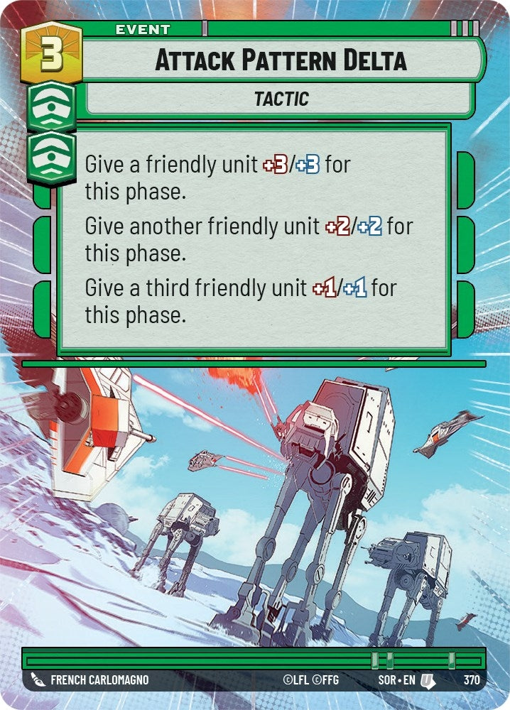 Image for Attack Pattern Delta (Hyperspace) - Star Wars: Unlimited
