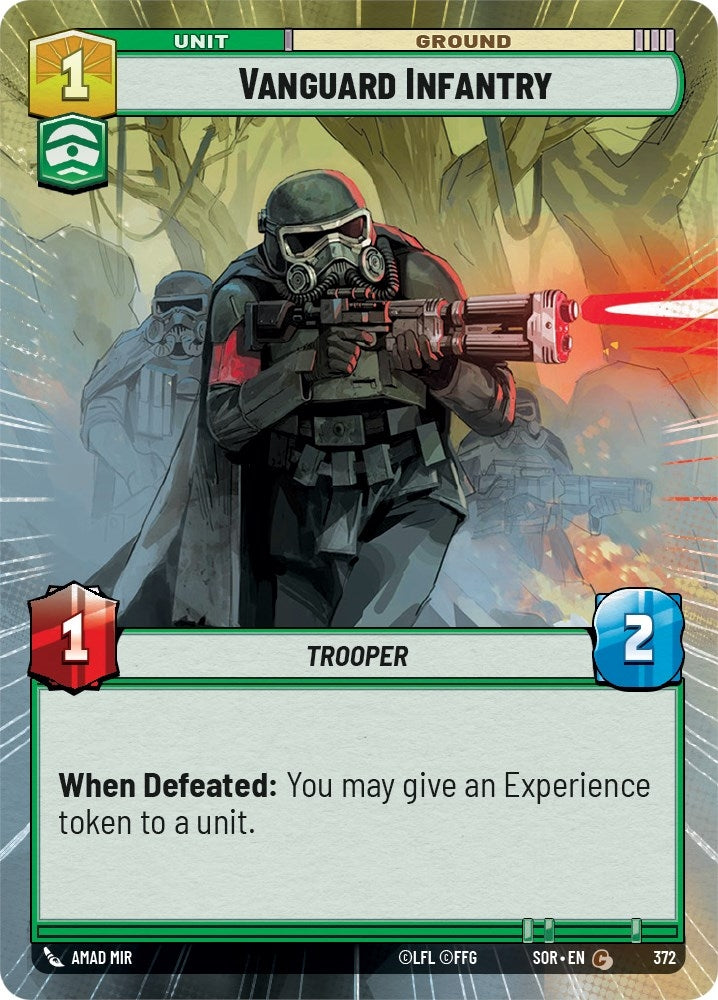 Image for Vanguard Infantry (Hyperspace) - Star Wars: Unlimited