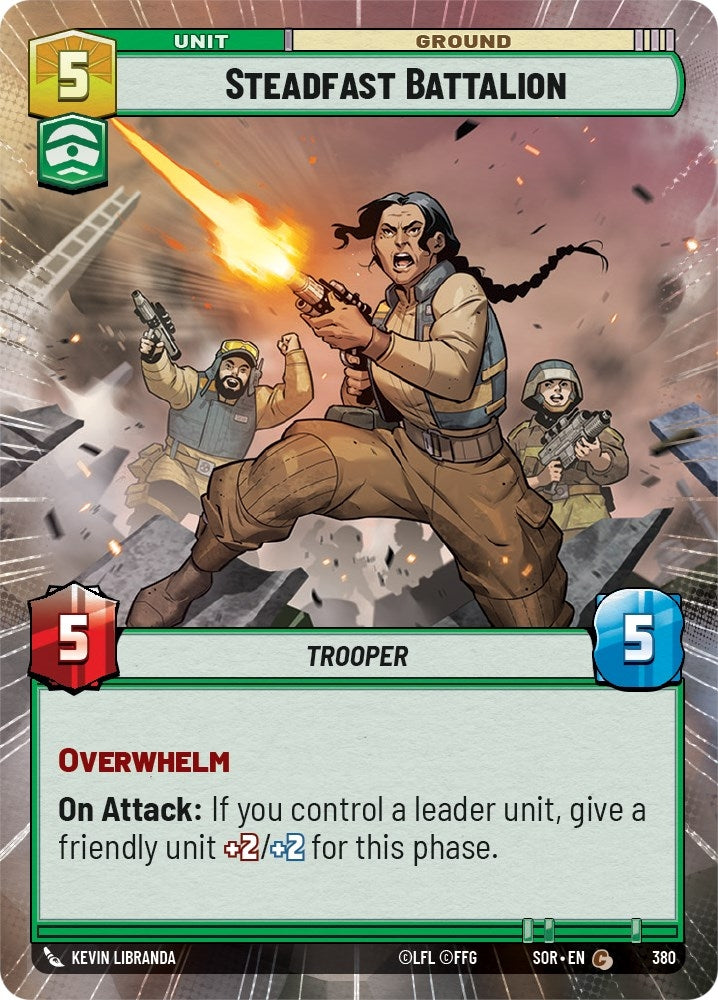 Image for Steadfast Battalion (Hyperspace) - Star Wars: Unlimited