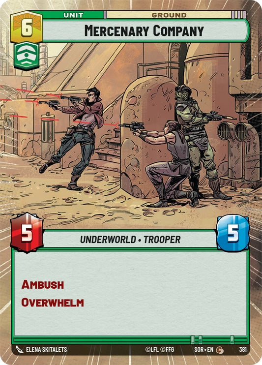 Image for Mercenary Company (Hyperspace) - Star Wars: Unlimited